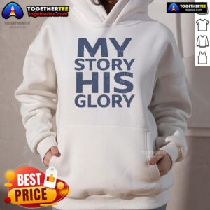 Alternative view of Official Tony Dungy My Story His Glory T-Shirt