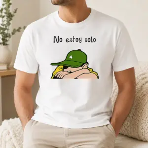 Official Premium No Estoy Solo Charlie Brown Snoopy And Peanuts Gang Hug Shirt