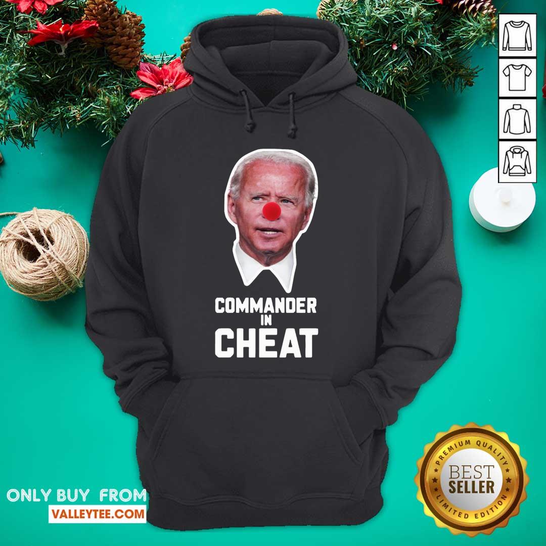 High Quality Joe Biden Commander In Cheat Shirt - Image 3