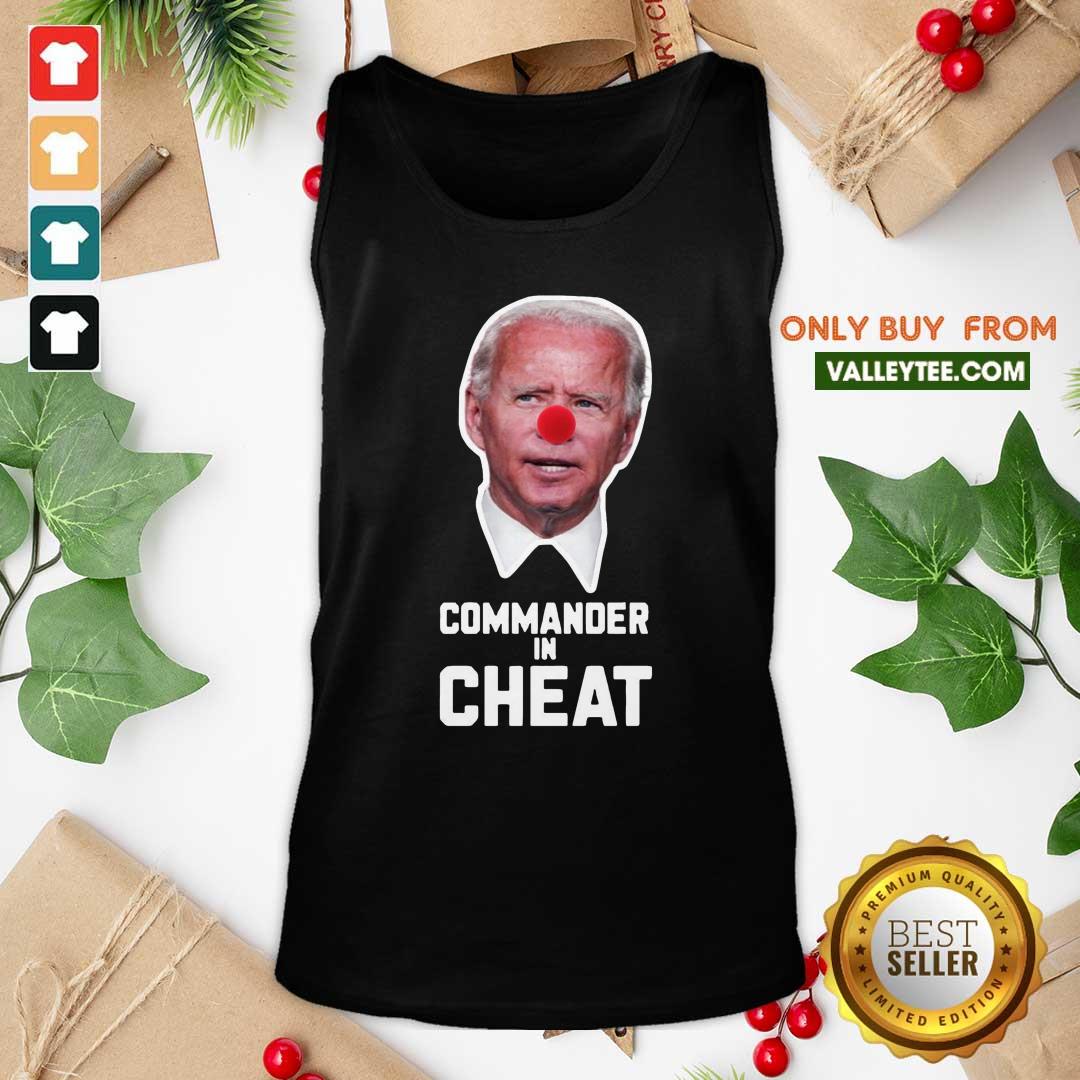 High Quality Joe Biden Commander In Cheat Shirt - Image 5