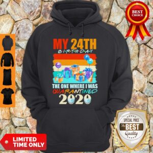 Alternative view of Nice My 40th Birthday The One Where I Was Quarantined 2020 Face Mask Shirt