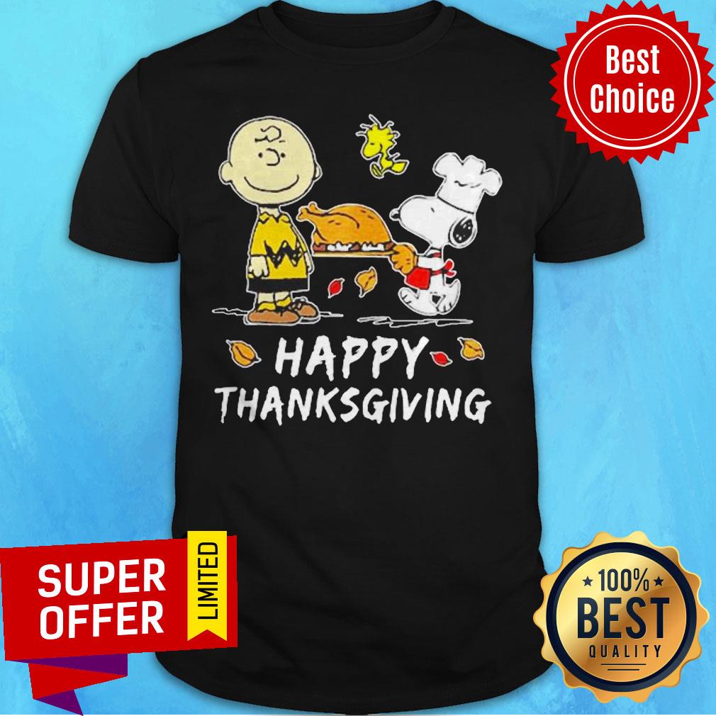 Nice The Peanut Happy Thanksgiving Shirt