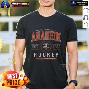 Awesome Anaheim Ducks Hockey Legacy Crest T-Shirt