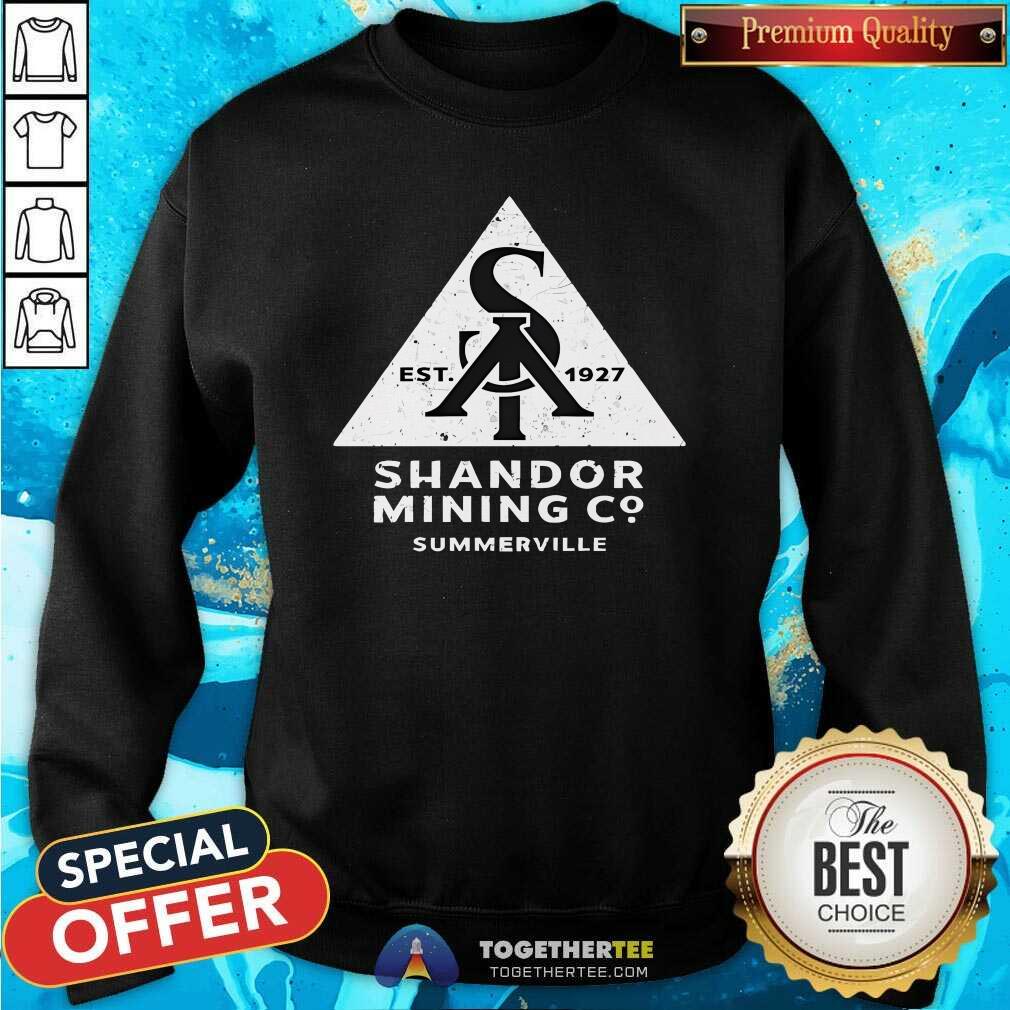 Premium Shandor Mining Co Summerville Est 1927 T-Shirt - Image 4