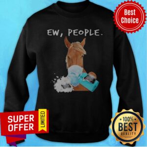 Alternative view of Top Horse Face Mask Soap Ew People Shirt