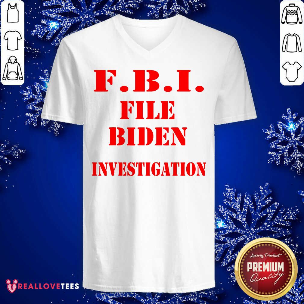 Nice Fbi File Biden Investigation Election President Shirt - Image 5