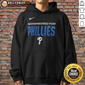 Alternative view of Official Engineered For Philadelphia Phillies MLB T-Shirt