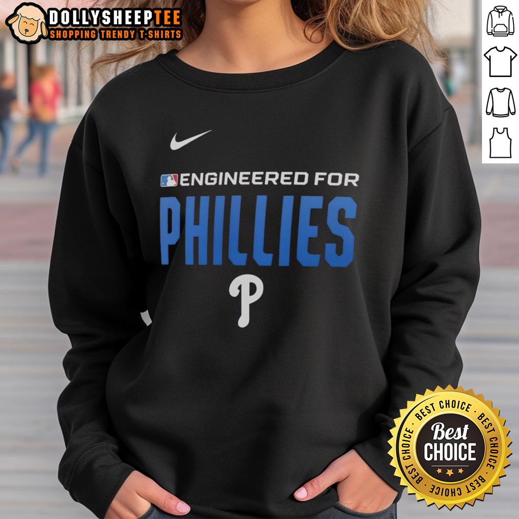 Official Engineered For Philadelphia Phillies MLB T-Shirt - Image 5