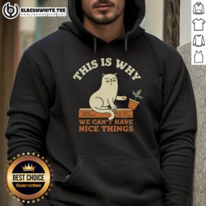 Alternative view of Cute This Is Why We Can't Have Nice Things Cat T-Shirt