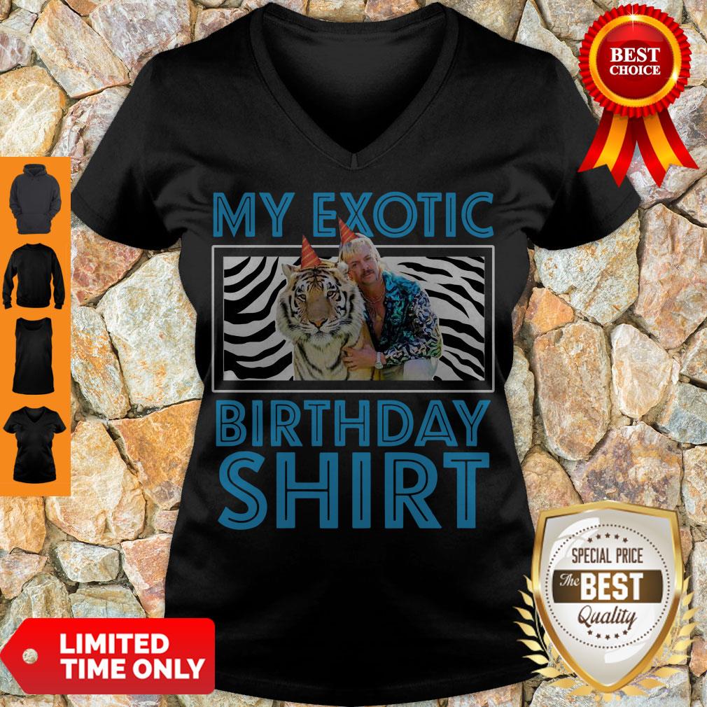 Top My Exotic Tiger King 21st Birthday Shirt - Image 4