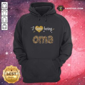 Alternative view of Happy I Love Being Oma Shirt