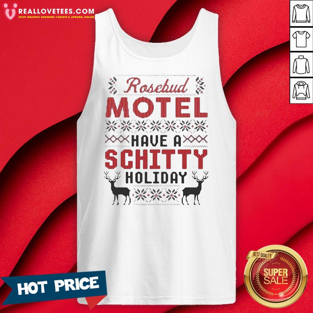 Hot Rosebud Motel Have A Schitty Holiday Ugly Shirt - Image 2