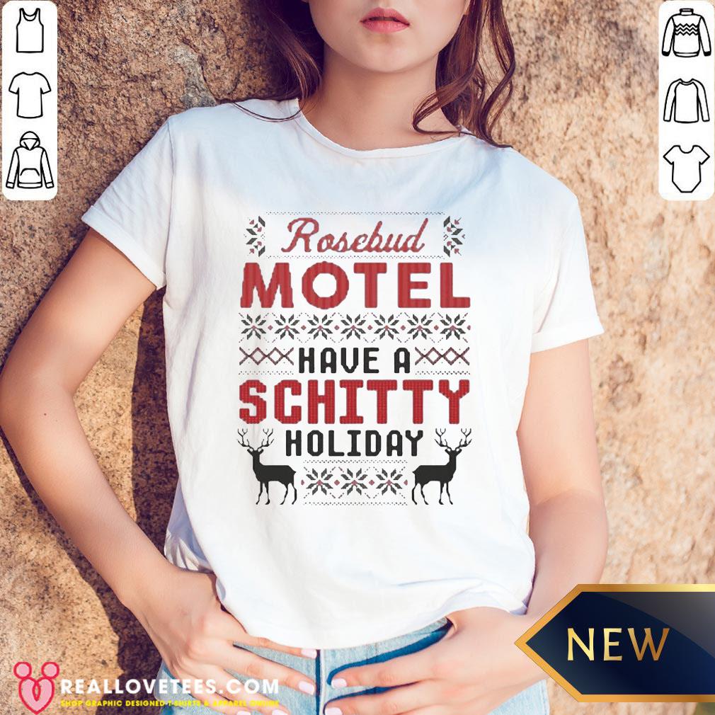 Hot Rosebud Motel Have A Schitty Holiday Ugly Shirt - Image 5