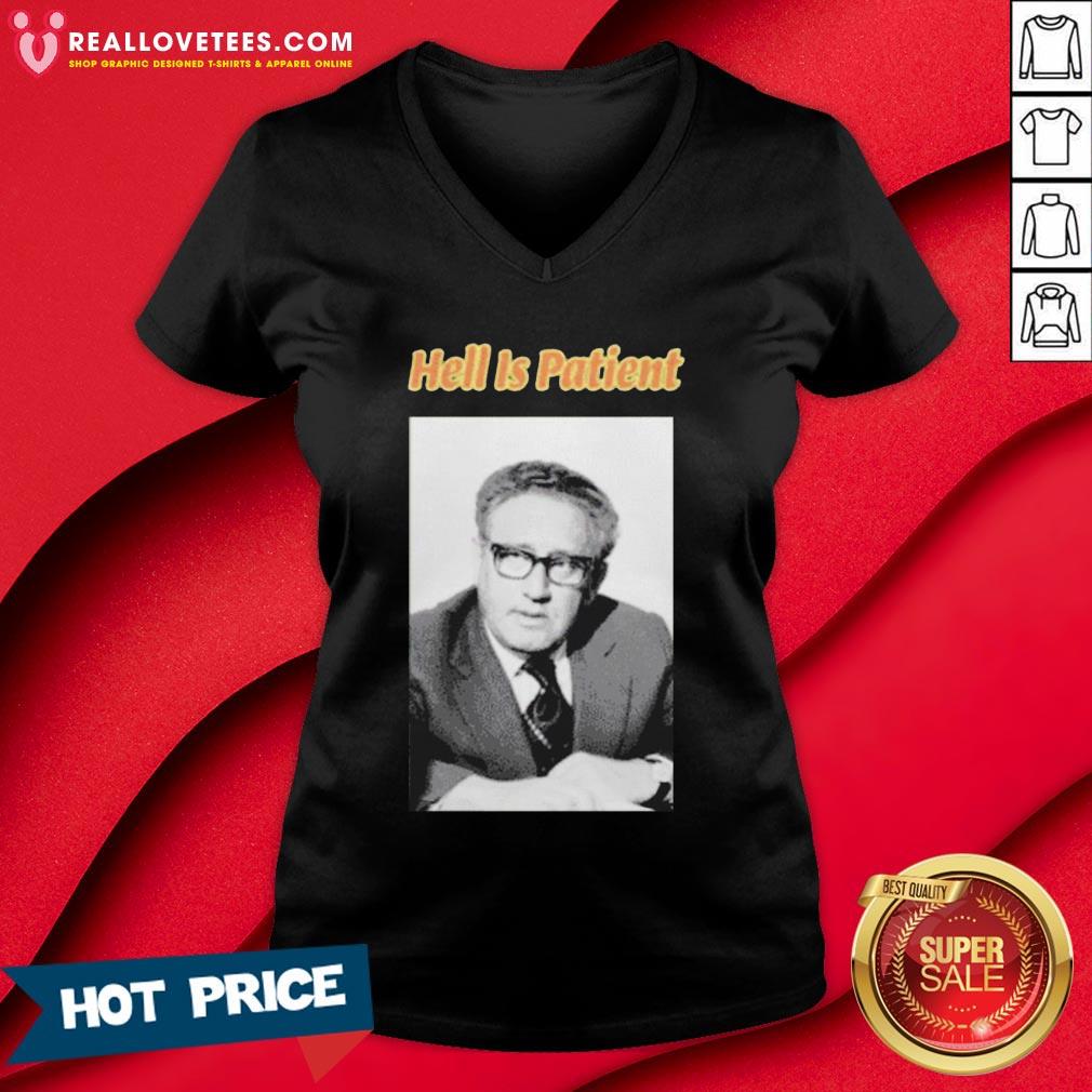 Love The Ones We Love Shop Hell Is Patient Shirt - Image 5