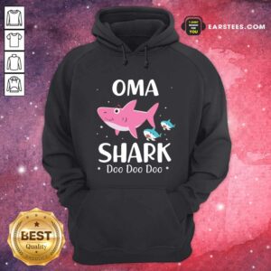 Alternative view of Nice Oma Shark Doo Doo Mother Day Shirt