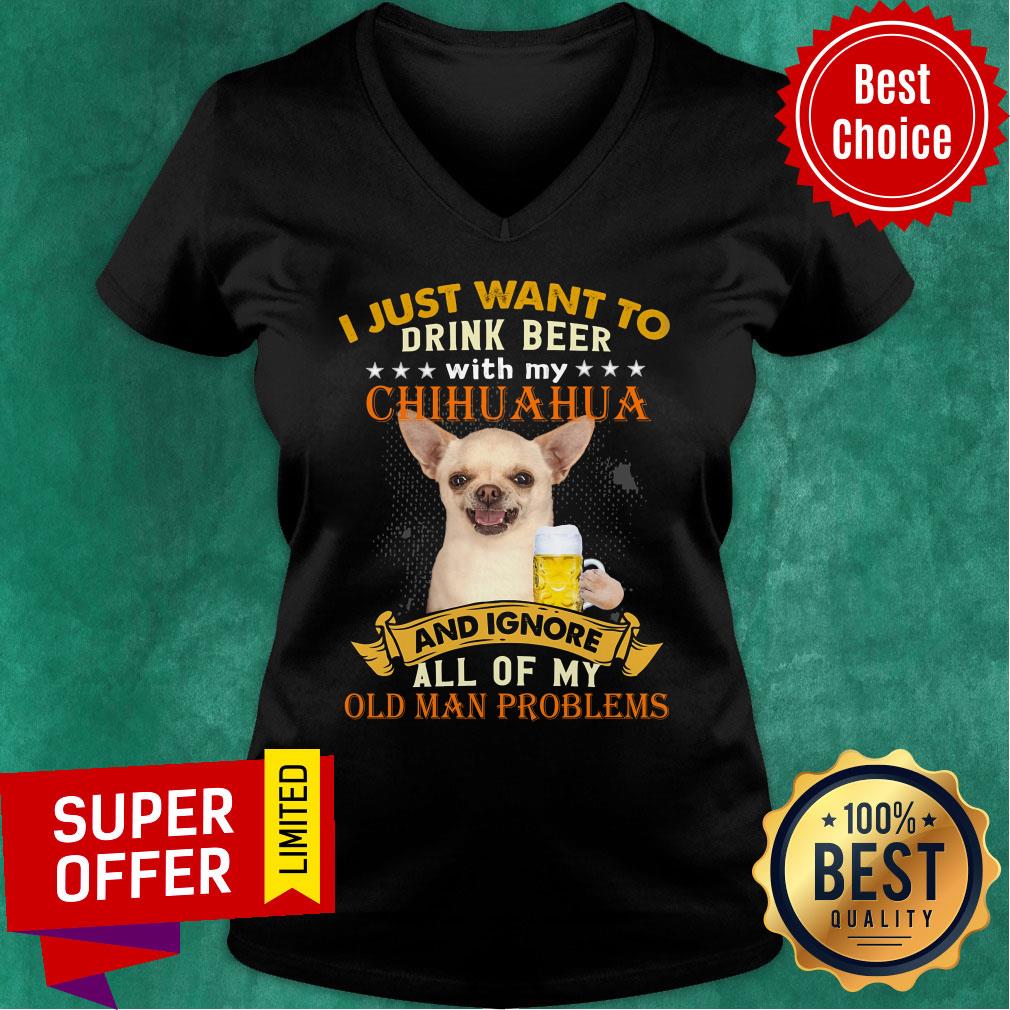 My Chihuahua Drink Beer My Chihuahua And Ignore Dog Lover Shirt - Image 3