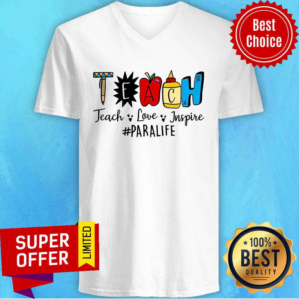 Teach Love Inspire Paralife Apple Pen Shirt - Image 3