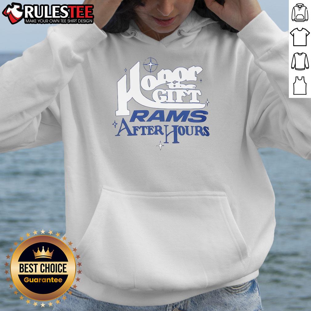 Original Los Angeles Rams Honor The Gift Rams After Hours T-Shirt - Image 2