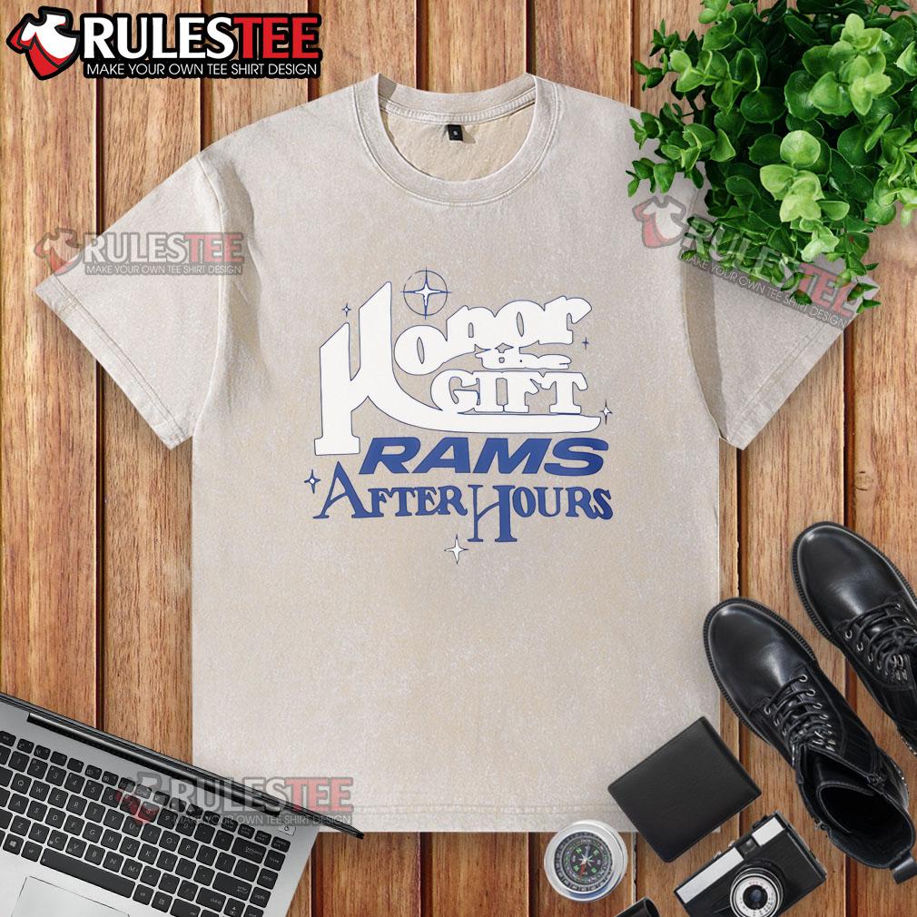 Original Los Angeles Rams Honor The Gift Rams After Hours T-Shirt - Image 6
