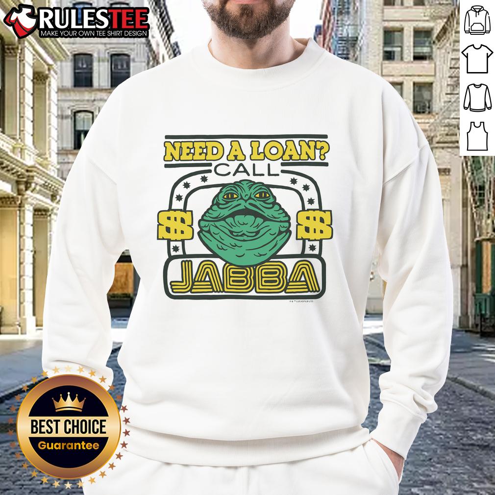 Official Star Wars Need A Loan Call Jabba T-Shirt - Image 5
