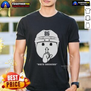 Awesome Nikita Kucherov #86 Tampa Bay Lightning Shhh Celly T-Shirt