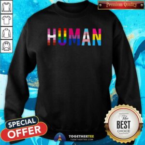 Alternative view of Beautiful Human Lgbt Flag Gay Pride Rainbow Lesbian Shirt