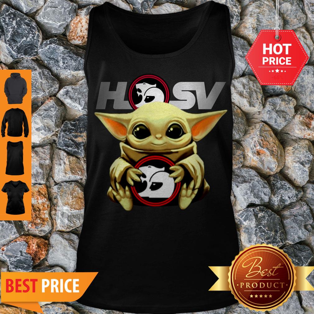 Cute Baby Yoda Hug HSV Holden Special Vehicles Star Wars Shirt - Image 4