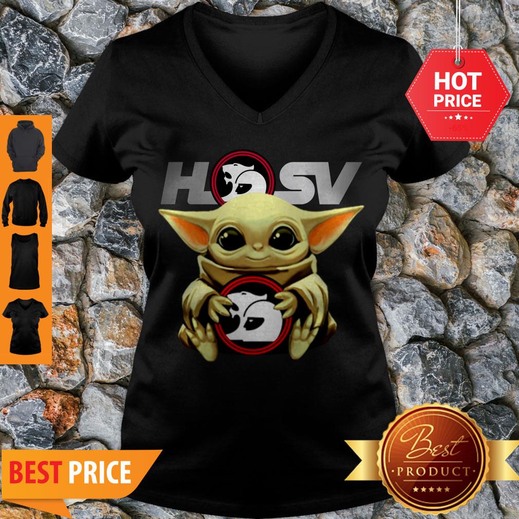 Cute Baby Yoda Hug HSV Holden Special Vehicles Star Wars Shirt - Image 5