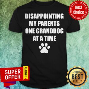 Funny Disappointing My Parents One Granddog At A Time Shirt