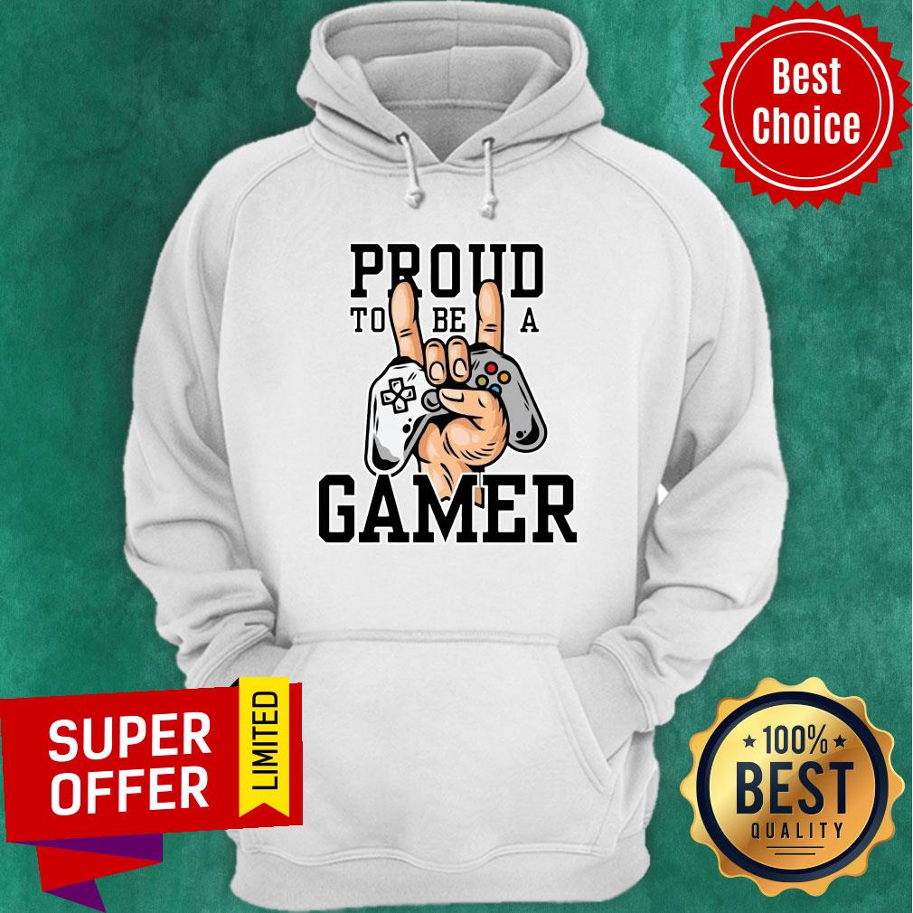 Funny Proud To Be A Gamer Shirt - Image 3
