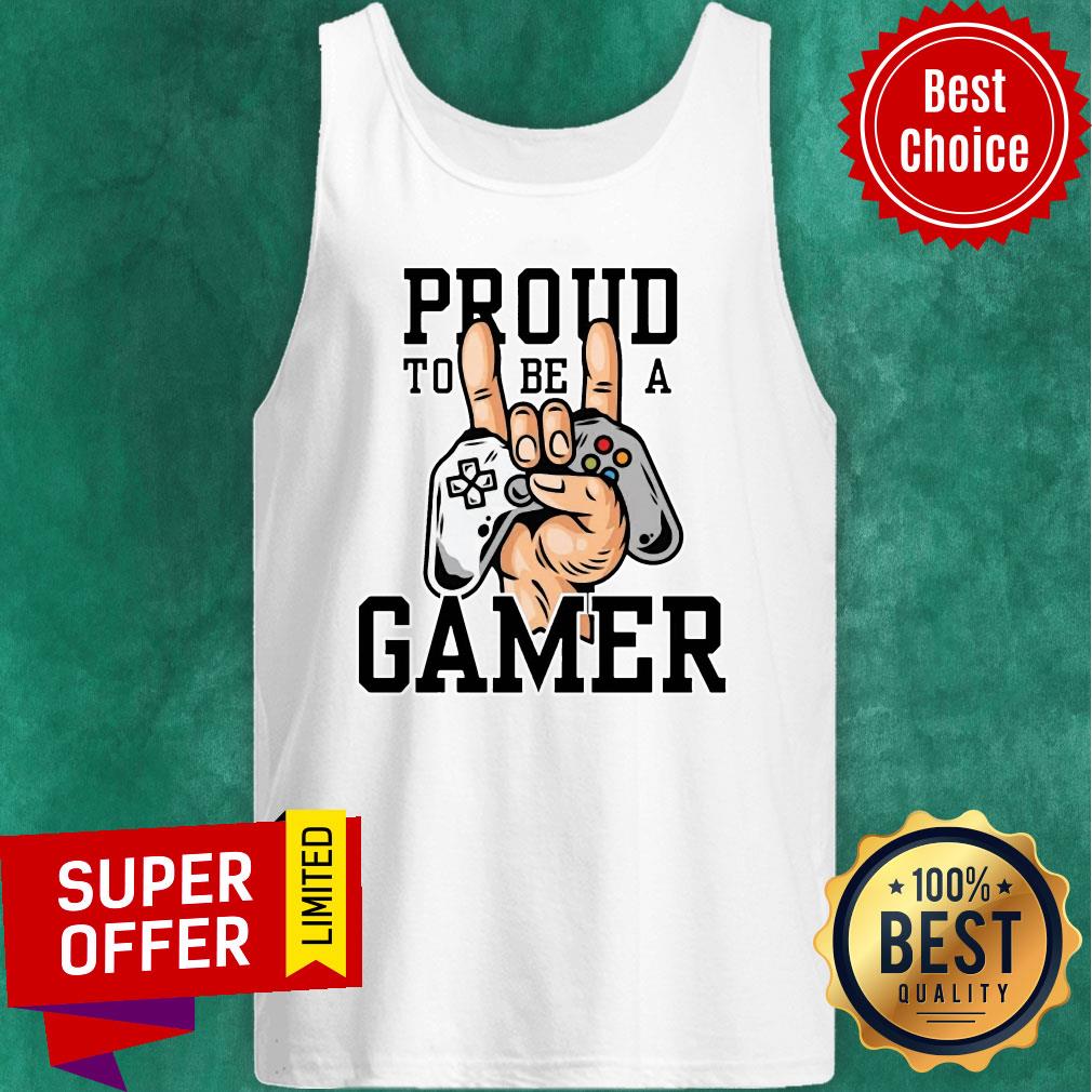 Funny Proud To Be A Gamer Shirt - Image 5