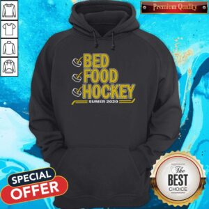 Alternative view of Official Bed Food Hockey Summer 2020 Shirt