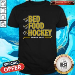 Official Bed Food Hockey Summer 2020 Shirt