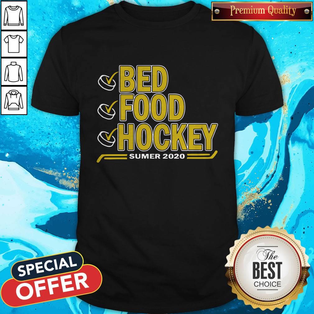 Official Bed Food Hockey Summer 2020 Shirt