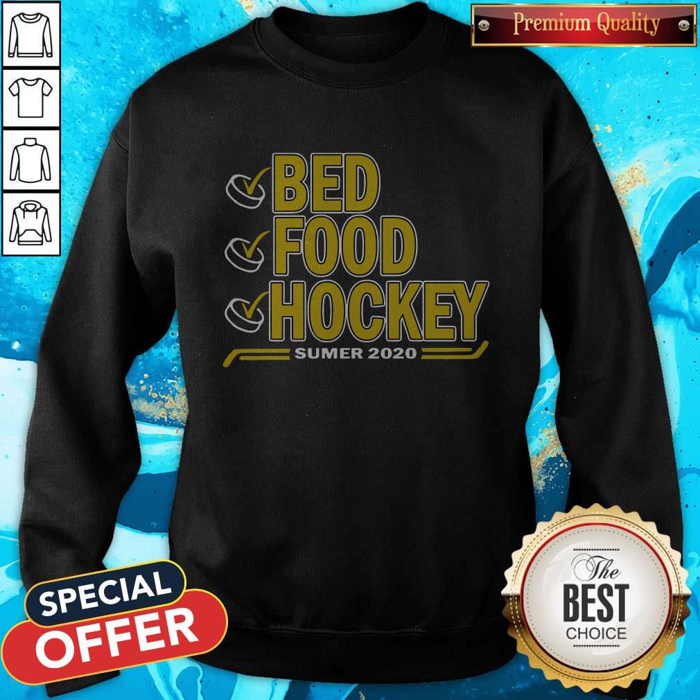 Official Bed Food Hockey Summer 2020 Shirt - Image 4