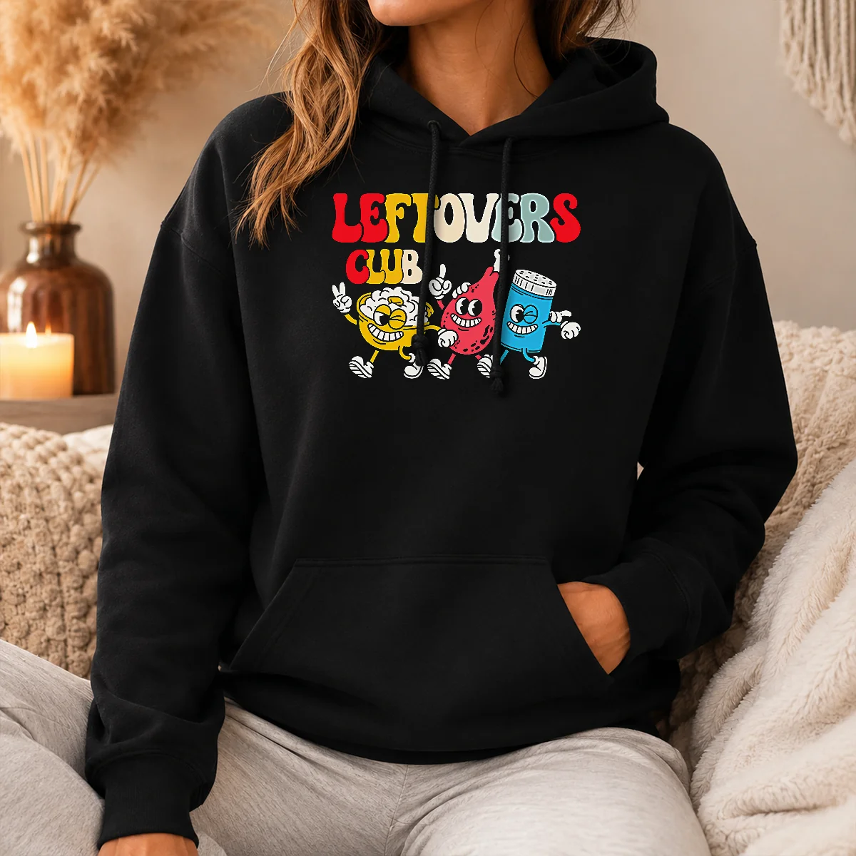 Funny Nice Leftovers Club Fun Foodie Shirt - Image 5