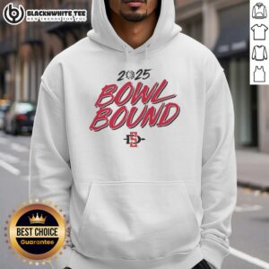 Alternative view of Good San Diego State Aztecs Football 2025 Bowl Bound T-Shirt