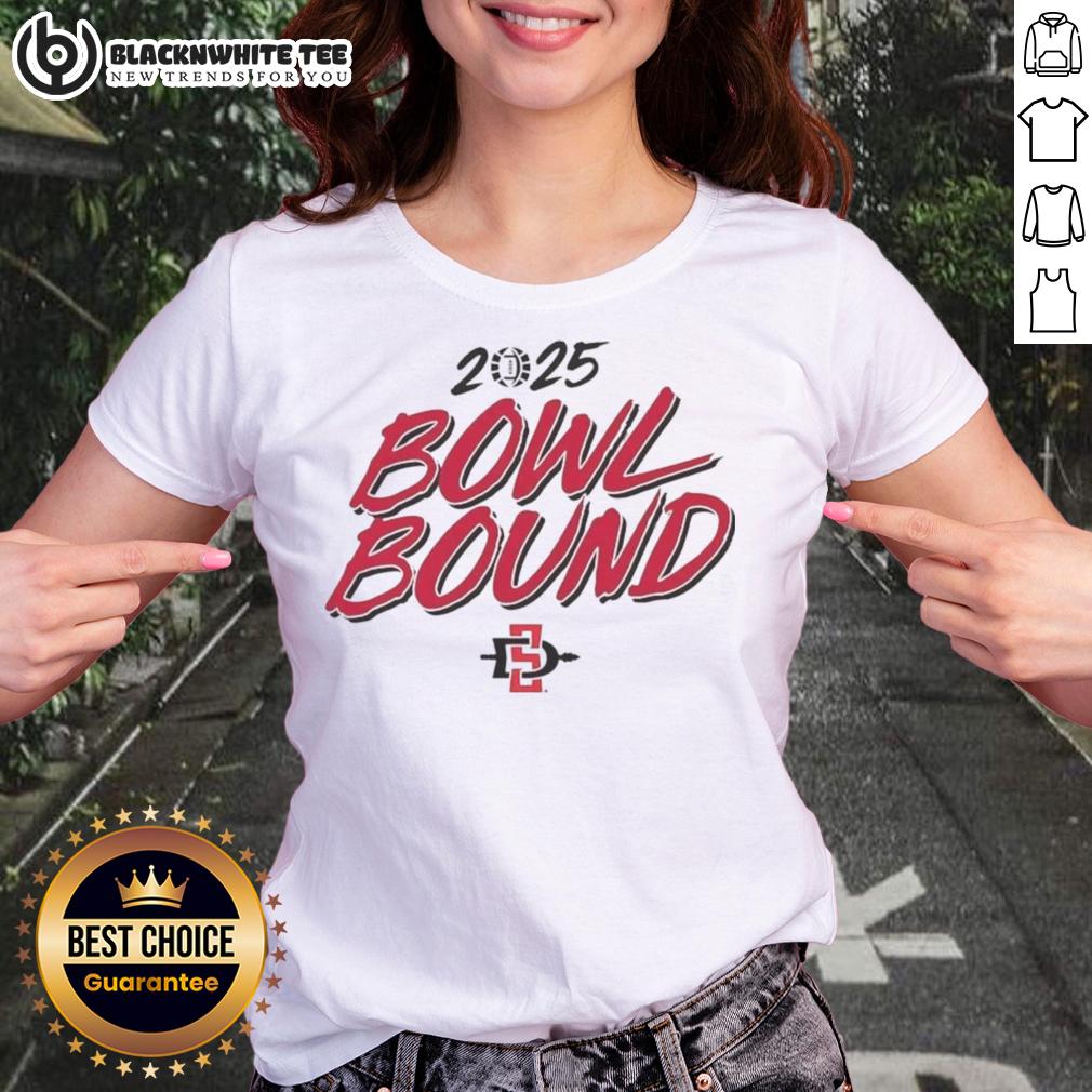 Good San Diego State Aztecs Football 2025 Bowl Bound T-Shirt - Image 3