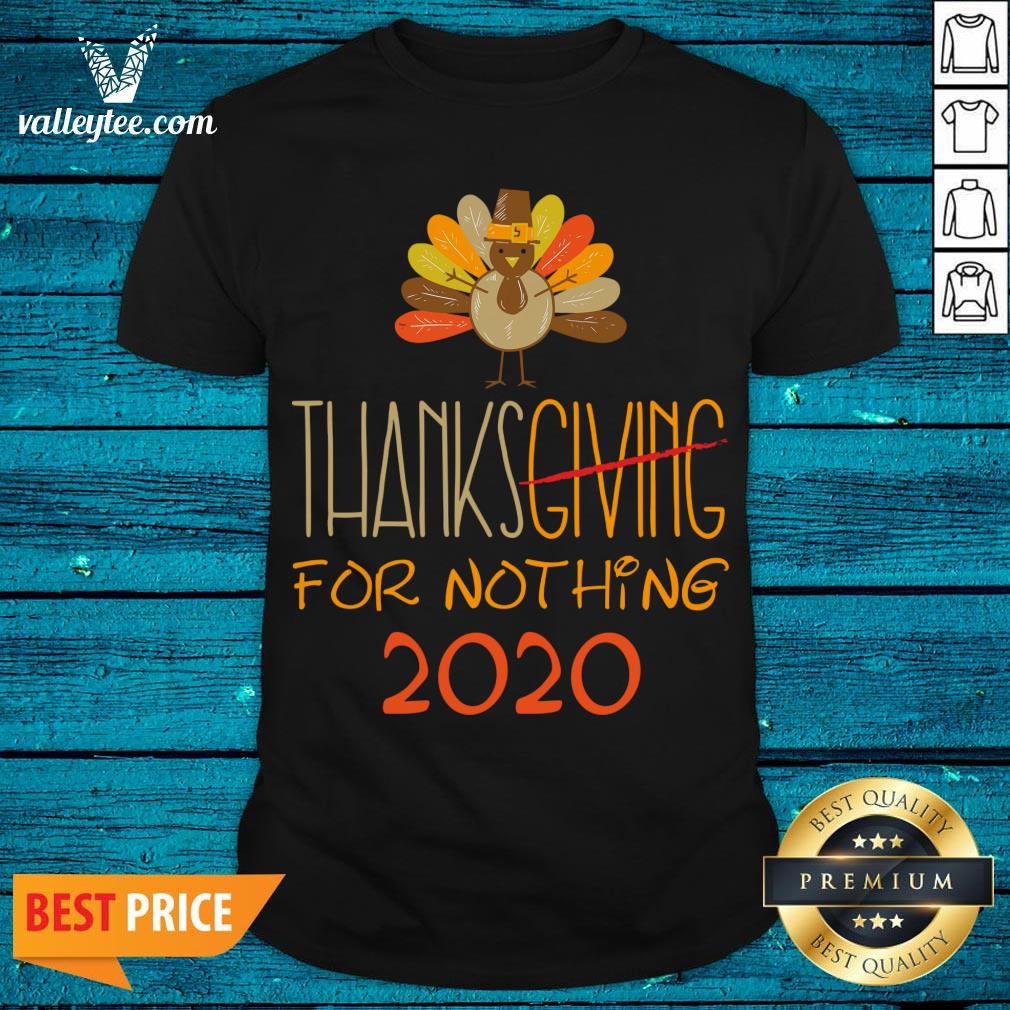 Great Thanksgiving 2020 for Nothing 2020 Funny Sarcastic Gifts Thanksgiving 2020 For Nothing 2020 Fun Shirt