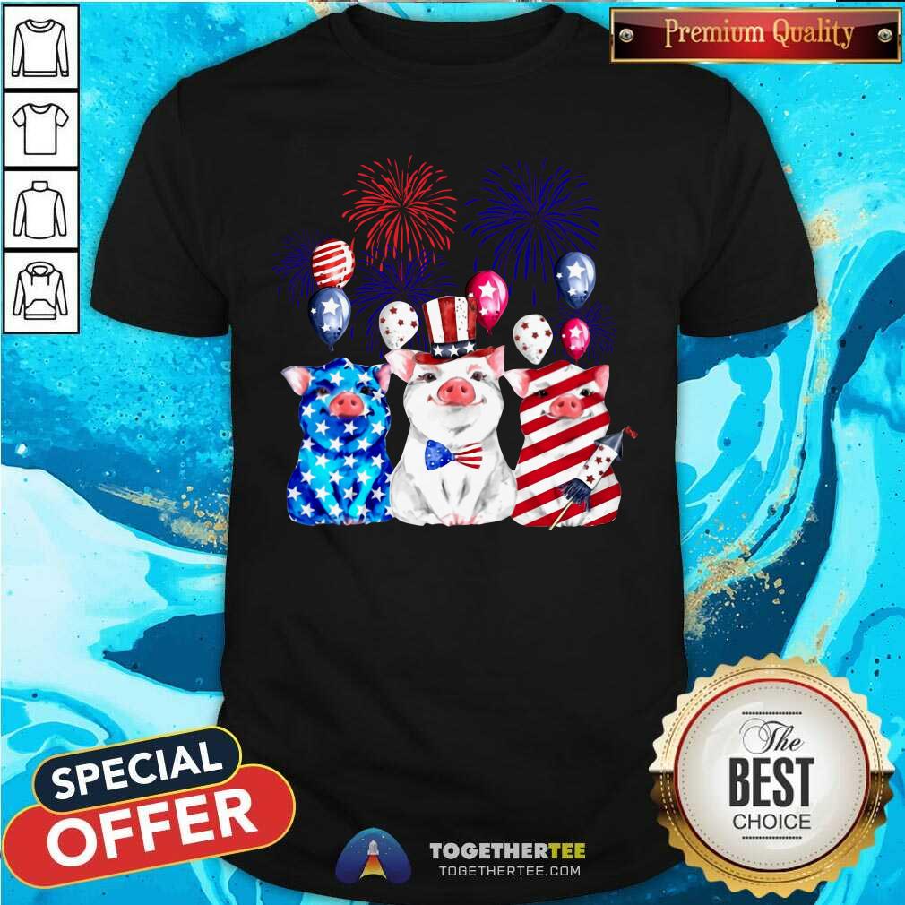 Pig American Patriot Shirt