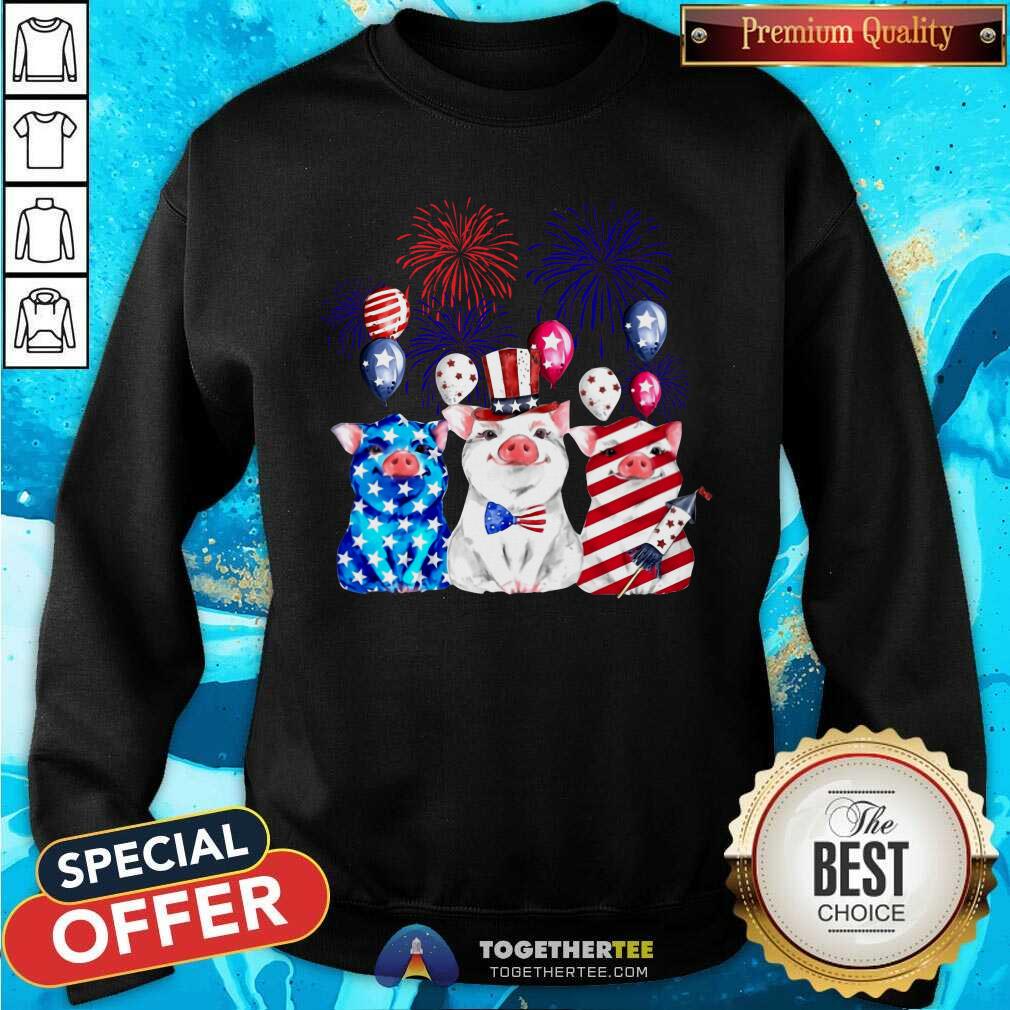 Pig American Patriot Shirt - Image 5