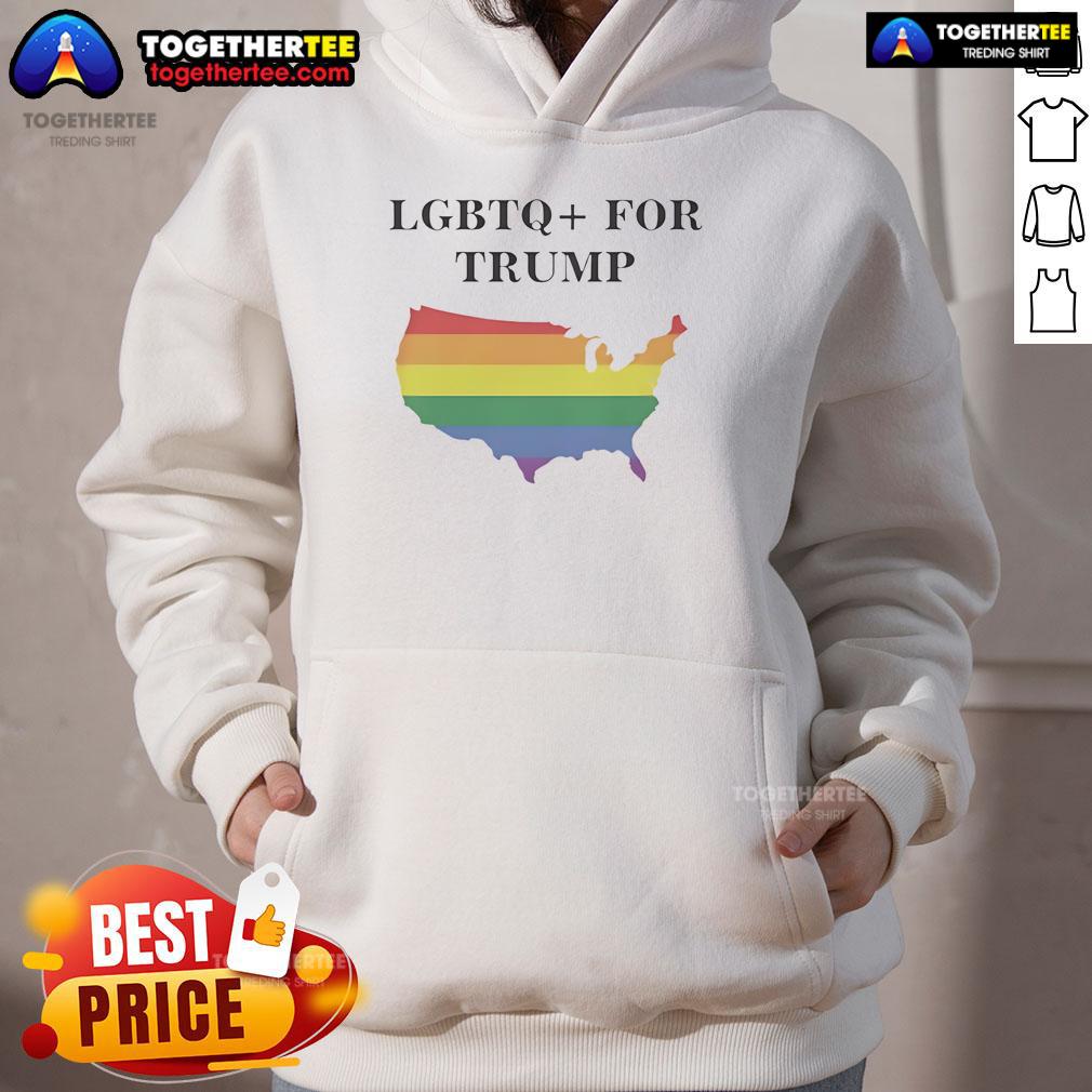 Premium LGBTQ For Trump State T-Shirt - Image 2
