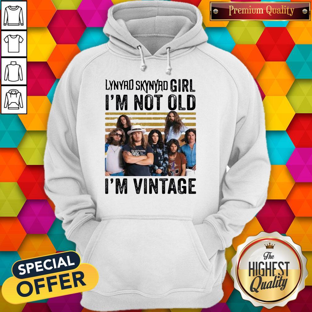 Lynyrd Skynyrd Girl I’m Not Old I’m Vintage Retro Shirt - Image 3