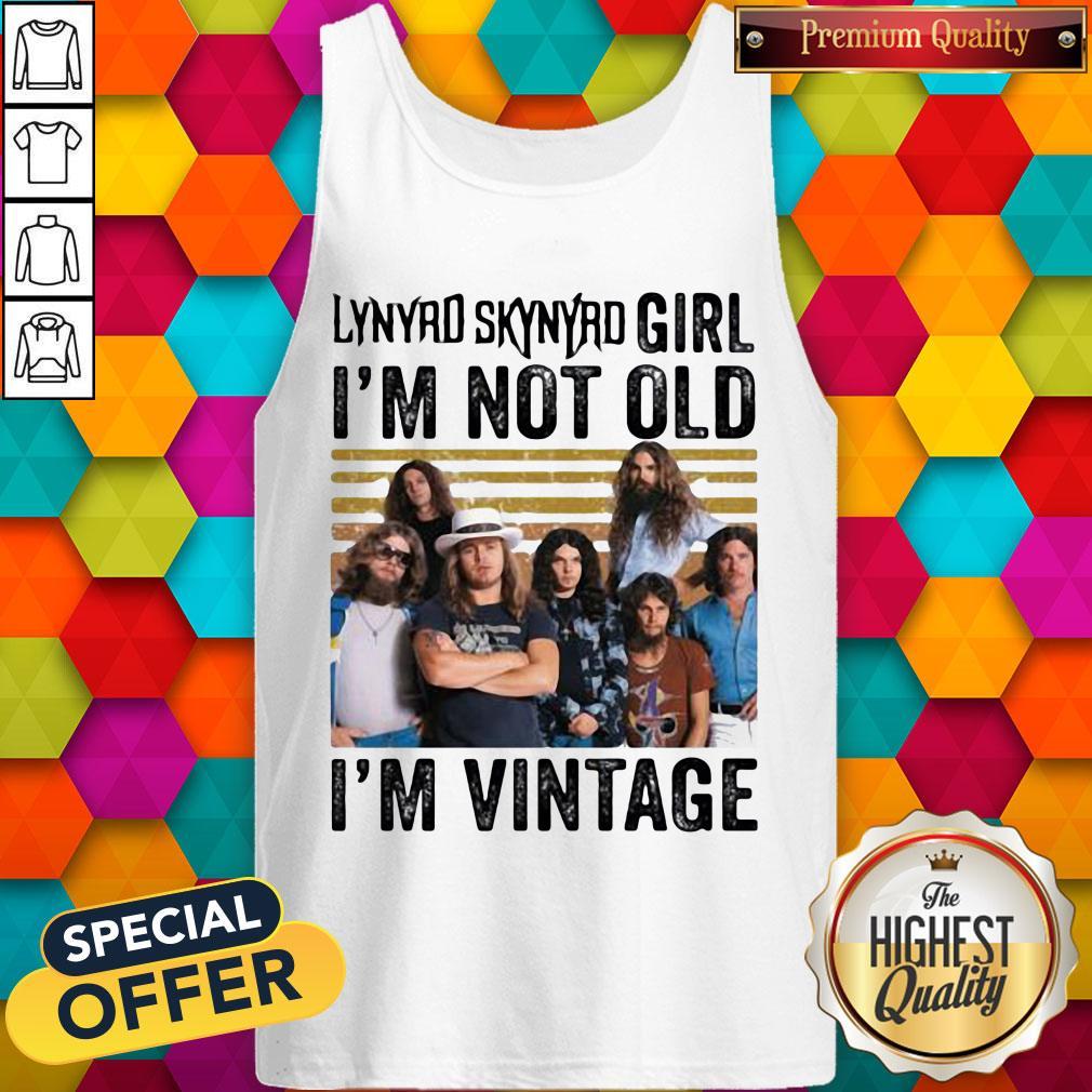 Lynyrd Skynyrd Girl I’m Not Old I’m Vintage Retro Shirt - Image 4