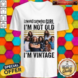 Alternative view of Lynyrd Skynyrd Girl I’m Not Old I’m Vintage Retro Shirt