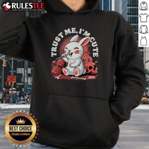Alternative view of Funny Bunny Trust Me I'm Cute T-Shirt