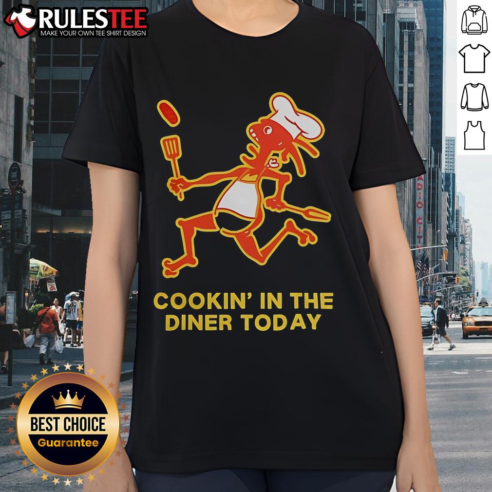 Good Cookin In The Diner Today Dancing T-Shirt - Image 3