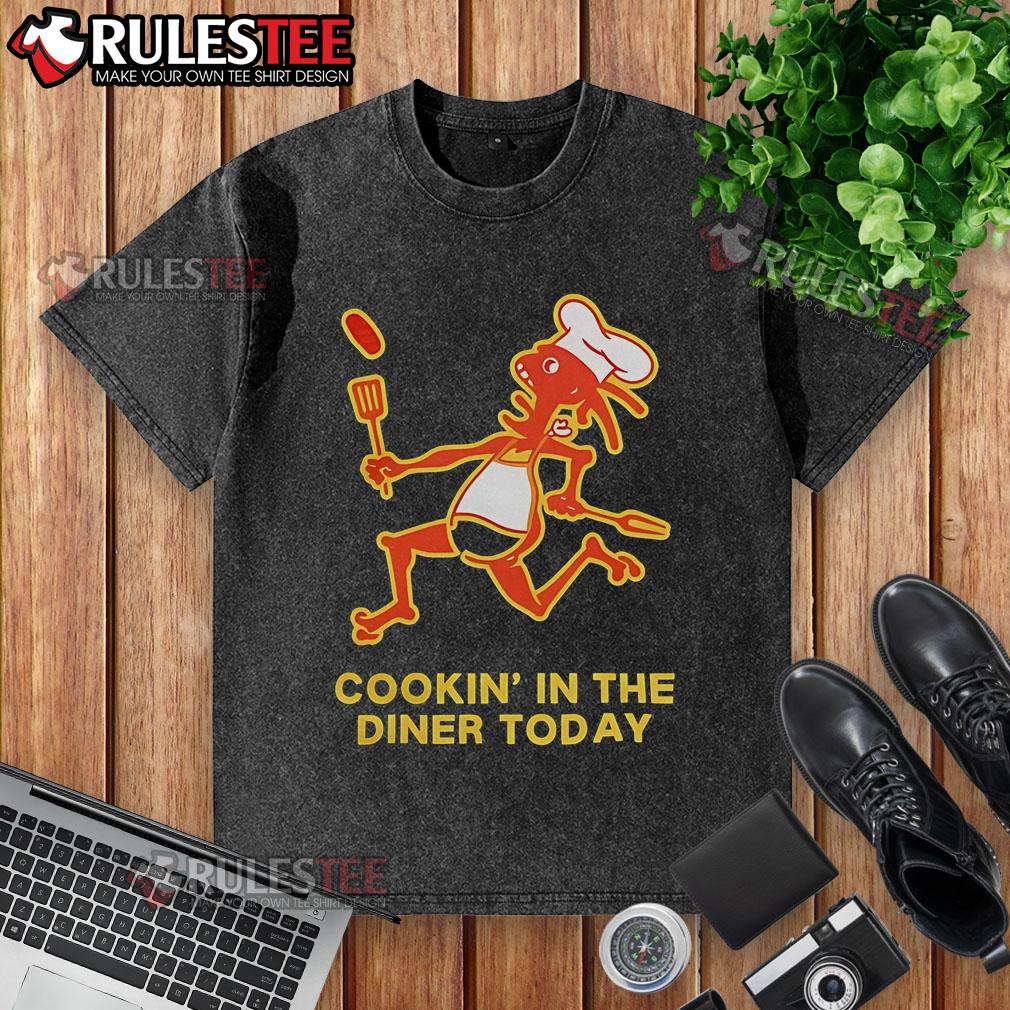 Good Cookin In The Diner Today Dancing T-Shirt - Image 6