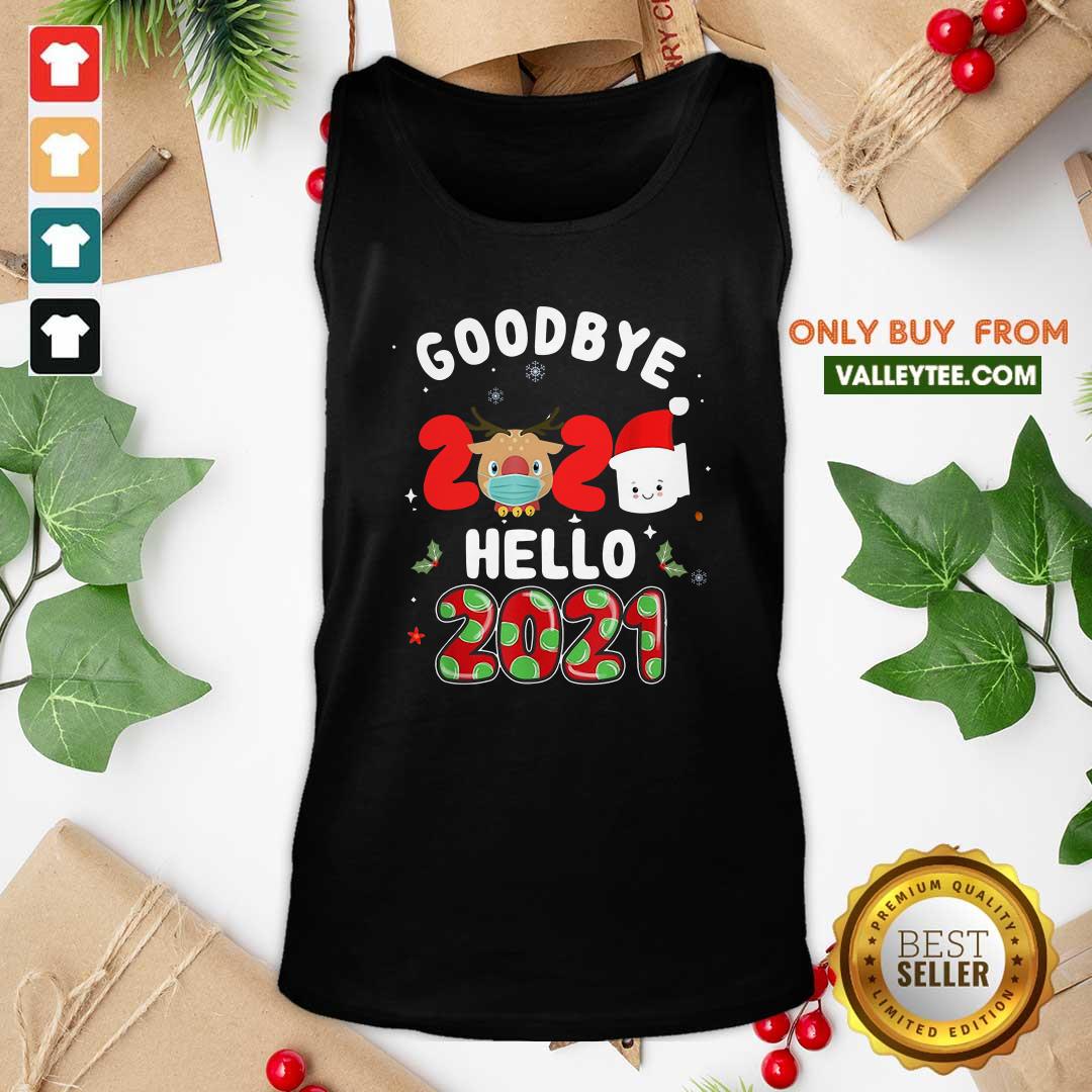 Cool Goodbye 2020 Toilet Paper Santa Hello 2021 Shirt - Image 5