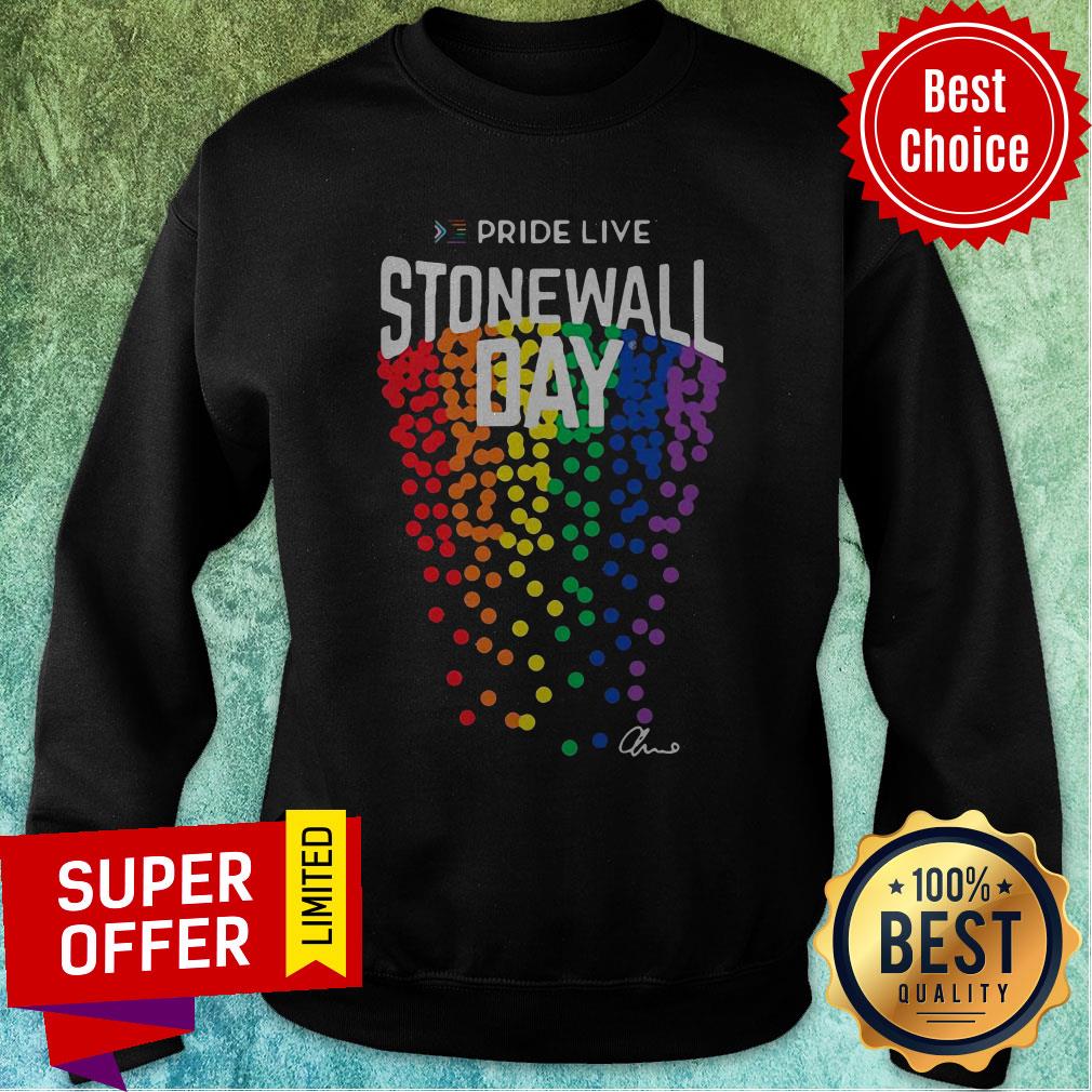 Funny Pride Live Stonewall Day Shirt - Image 2